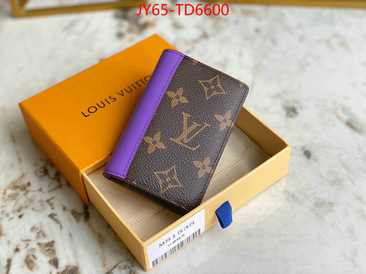 LV Bags(TOP)-Wallet,ID: TD6600,$: 65USD