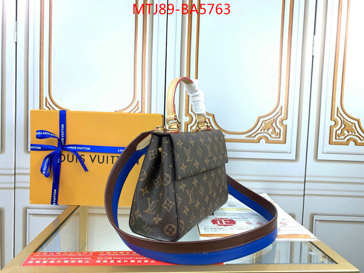 LV Bags(4A)-Handbag Collection-,ID: BA5763,$: 89USD