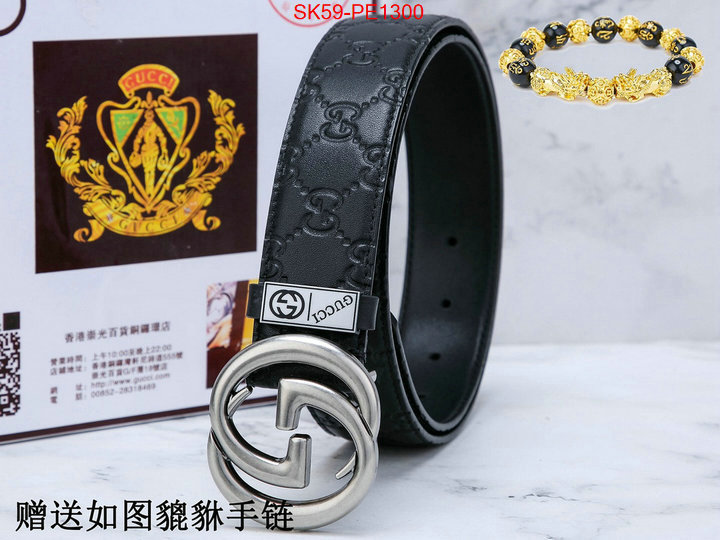 Belts-Gucci,mirror copy luxury , ID: PE1300,$: 59USD