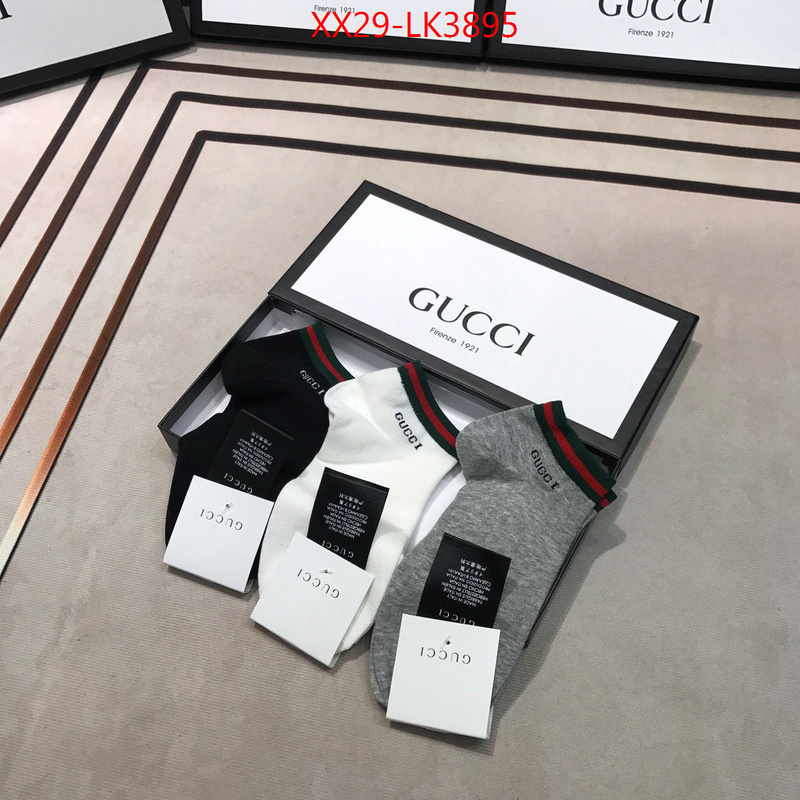 Sock-Gucci,the quality replica , ID: LK3895,$:29USD