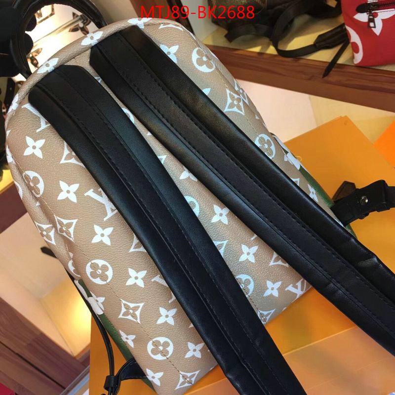 LV Bags(4A)-Backpack-,ID: BK2688,$:99USD