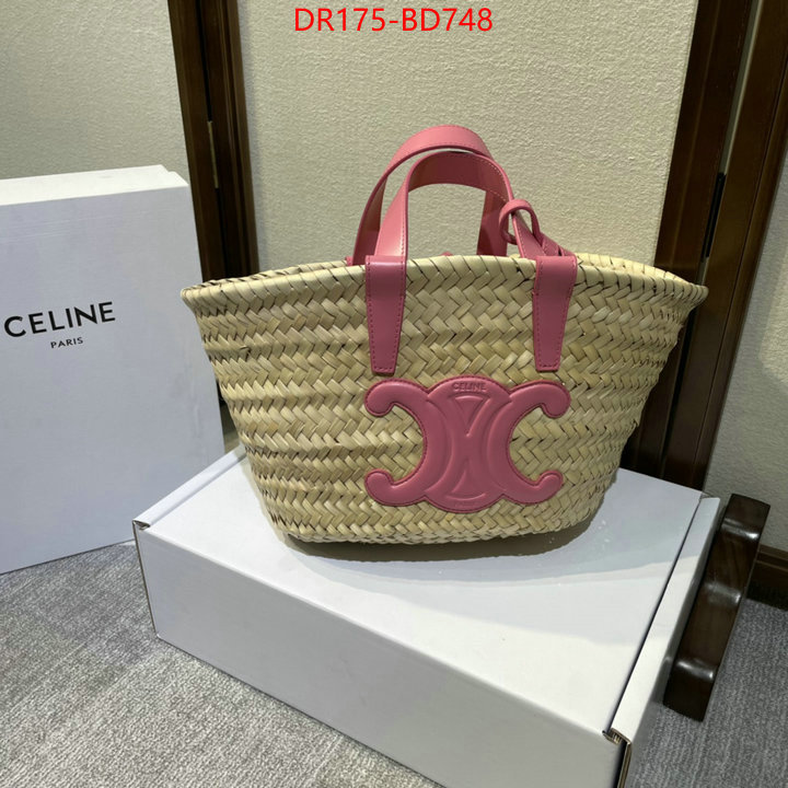 CELINE Bags(TOP)-Handbag,replica designer ,ID: BD748,$: 175USD