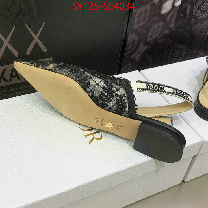 Women Shoes-Dior,cheap replica , ID: SE4034,$: 125USD