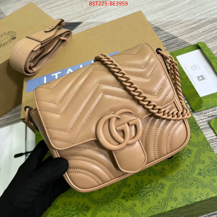 Gucci Bags(TOP)-Marmont,luxury shop ,ID: BE3959,$: 225USD