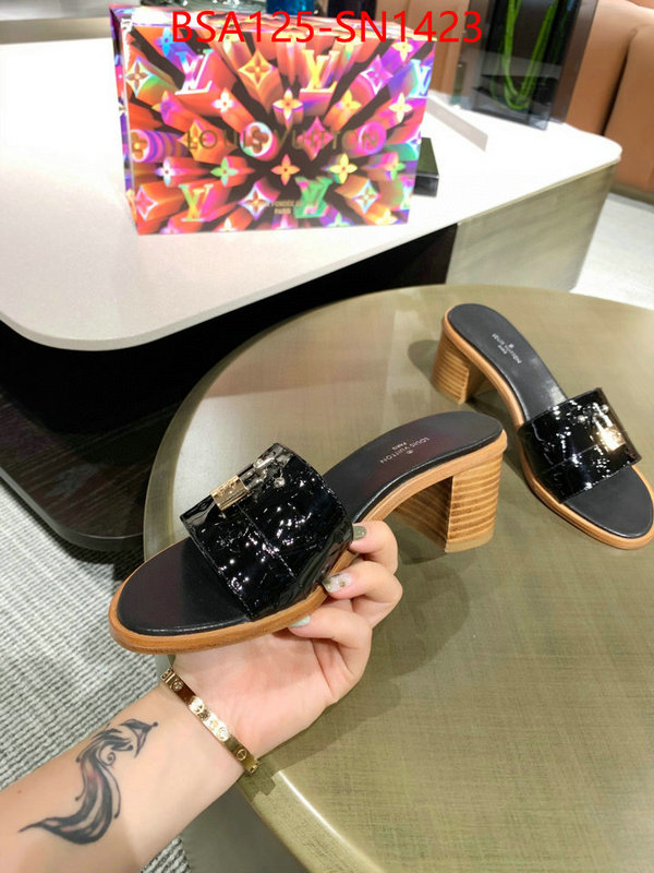 Women Shoes-LV,designer fake , ID: SN1423,$: 125USD