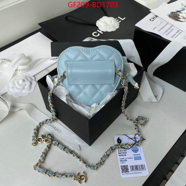 Chanel Bags(TOP)-Diagonal-,ID: BD1703,$: 209USD