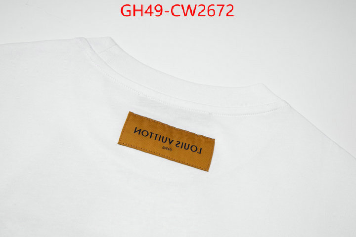 Clothing-LV,designer fake , ID: CW2672,$: 49USD