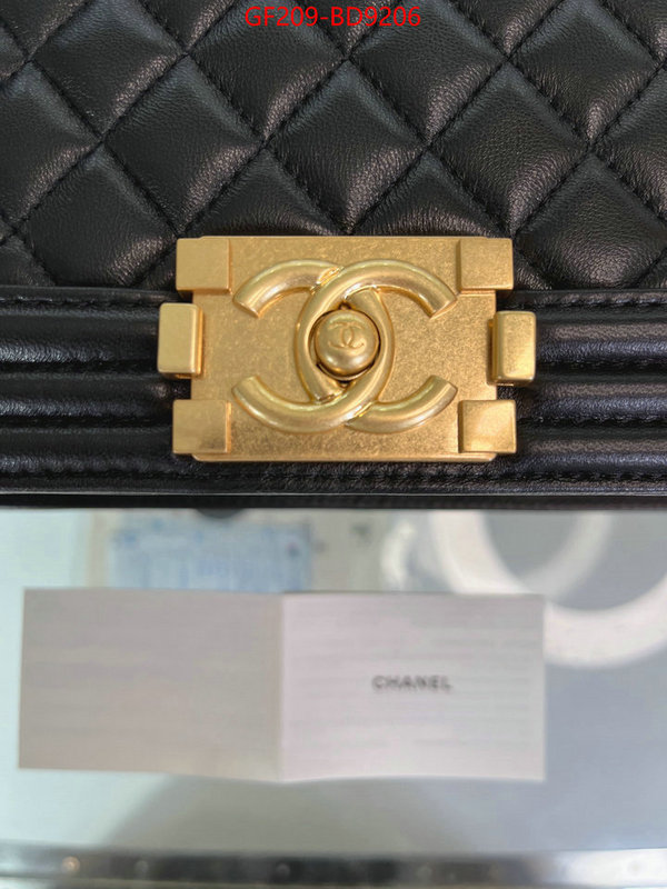 Chanel Bags(TOP)-Le Boy,ID: BD9026,$: 209USD