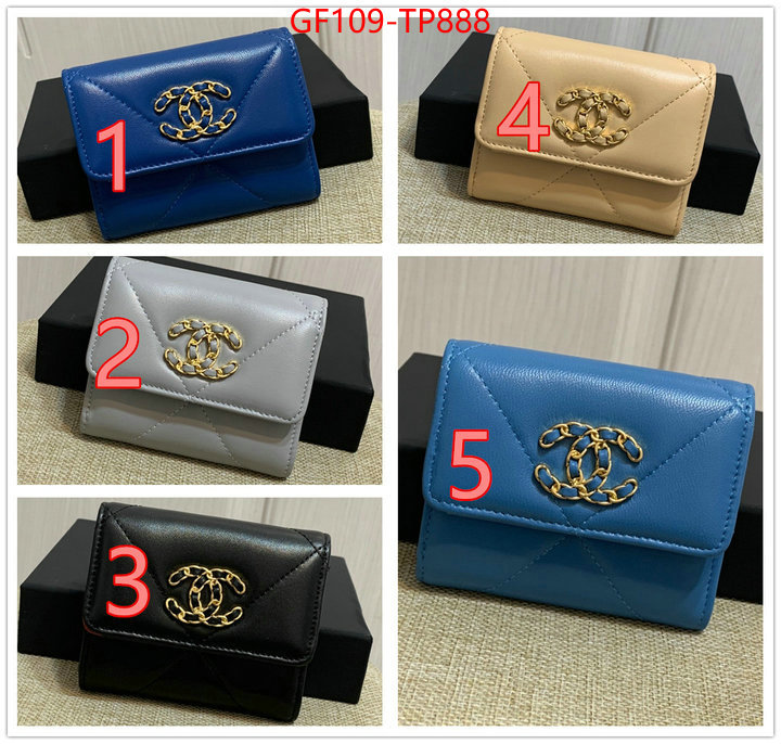 Chanel Bags(TOP)-Wallet-,ID: TP888,$: 109USD