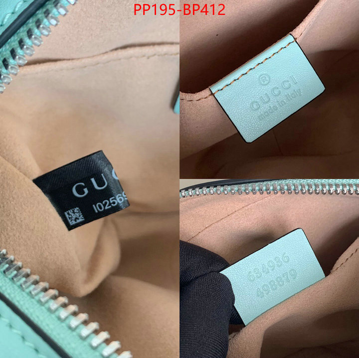 Gucci Bags(TOP)-Marmont,ID: BP412,$:195USD