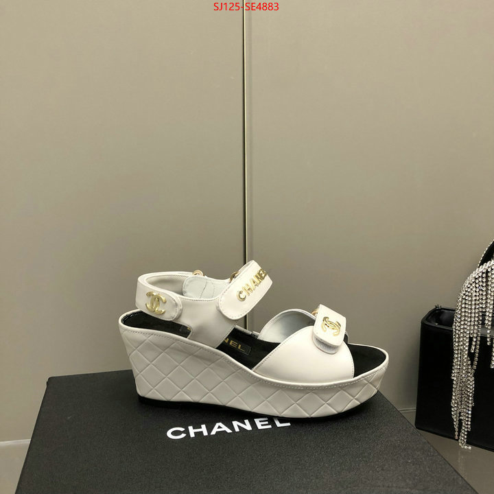 Women Shoes-Chanel,2023 luxury replicas , ID: SE4883,$: 125USD