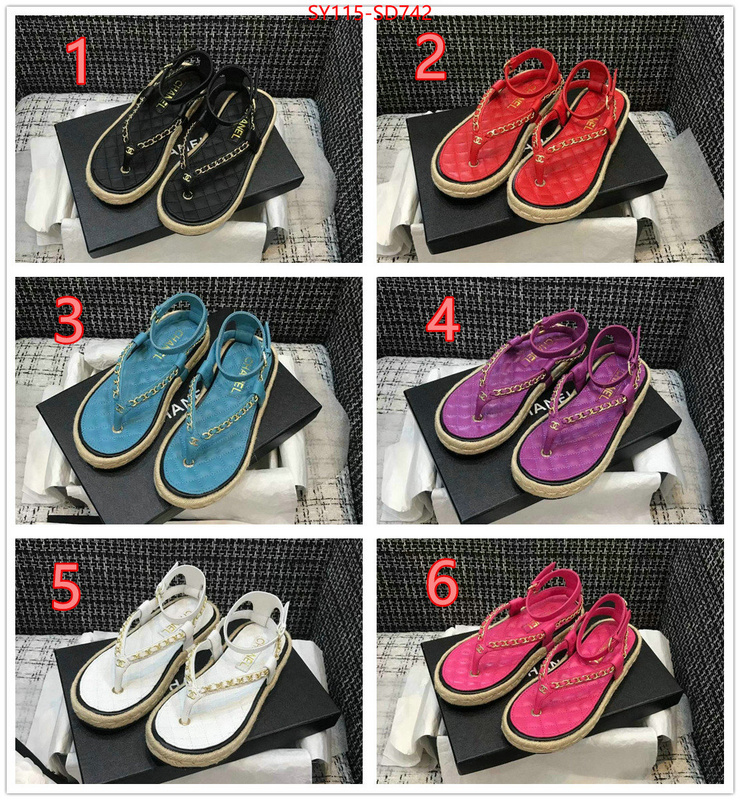 Women Shoes-Chanel,where quality designer replica , ID: SD742,$: 115USD