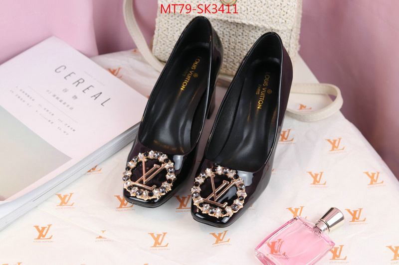 Women Shoes-LV,counter quality , ID: SK3411,$:79USD