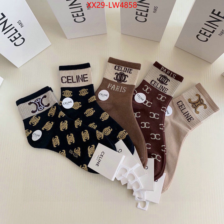 Sock-CELINE,replica sale online , ID: LW4858,$: 29USD