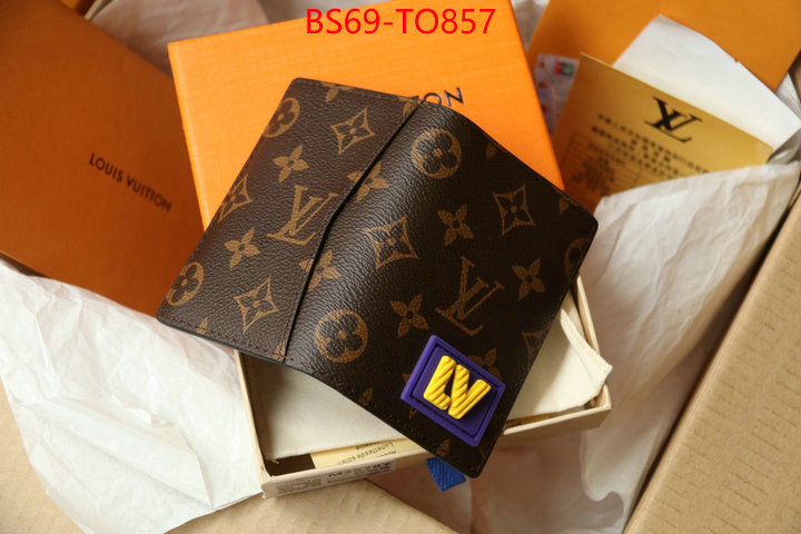 LV Bags(TOP)-Wallet,ID: TO857,$: 69USD