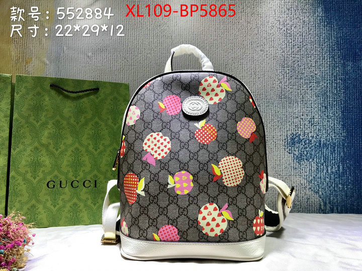 Gucci Bags(4A)-Backpack-,luxury fashion replica designers ,ID: BP5865,$: 109USD