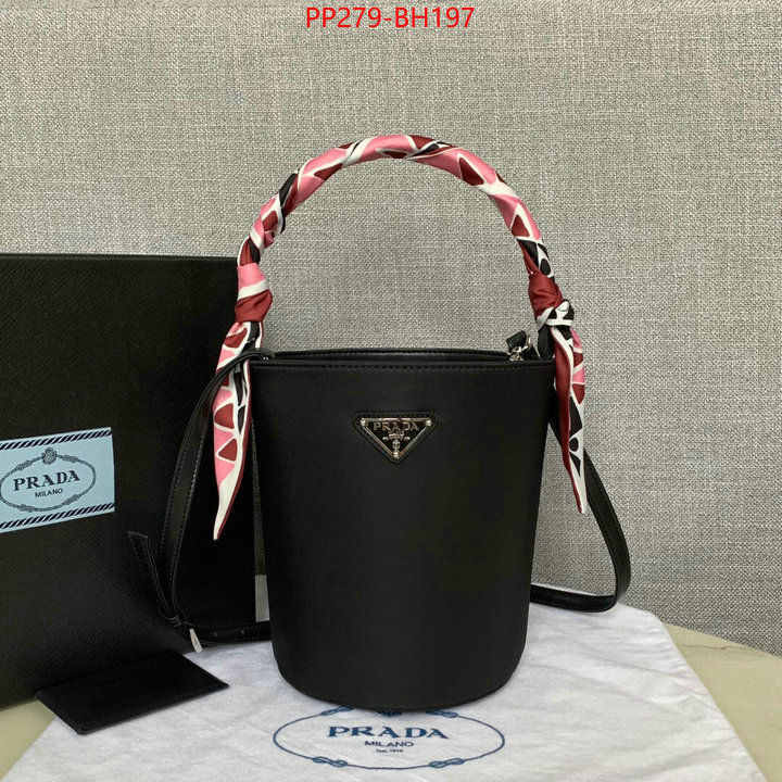 Prada Bags(TOP)-Diagonal-,ID: BH197,$:279USD