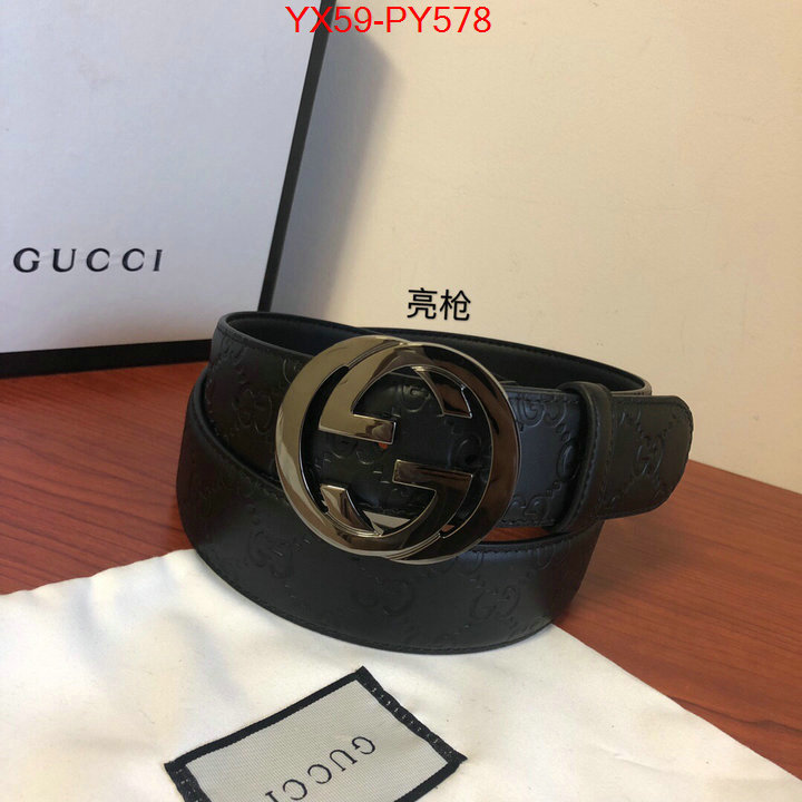 Belts-Gucci,can you buy replica , ID: PY578,$:59USD