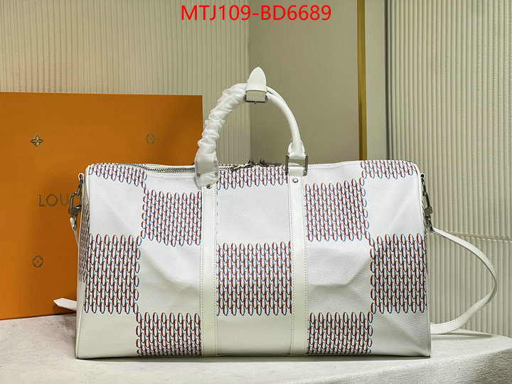 LV Bags(4A)-Keepall BandouliRe 45-50-,top quality ,ID: BD6689,$: 109USD
