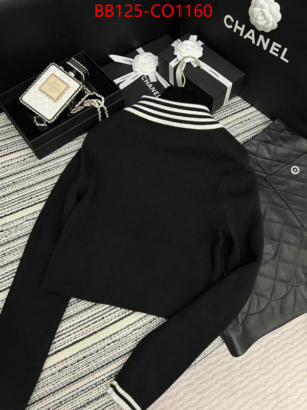 Clothing-Chanel,2023 aaaaa replica 1st copy , ID: CO1160,$: 125USD