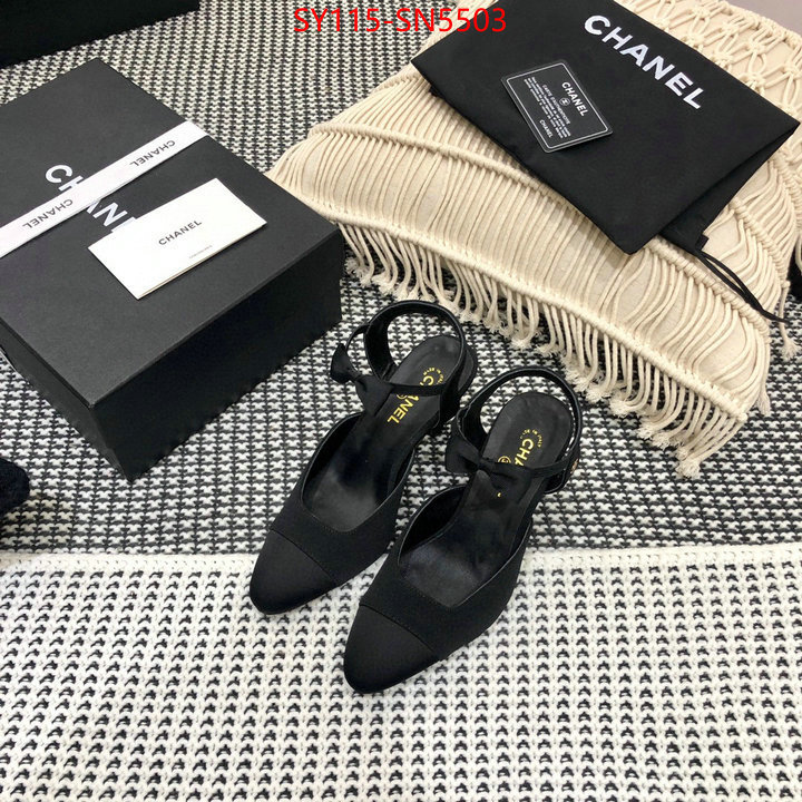 Women Shoes-Chanel,the quality replica , ID: SN5503,$: 115USD