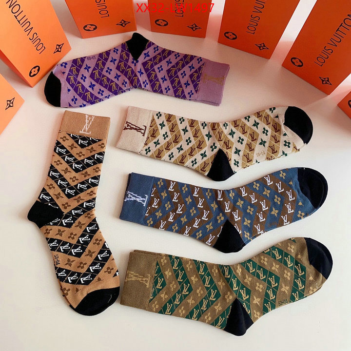 Sock-LV,best replica 1:1 , ID: LW1497,$: 32USD