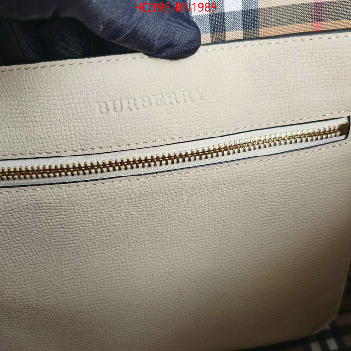 Burberry Bags(TOP)-Handbag-,1:1 clone ,ID: BN1989,$: 195USD