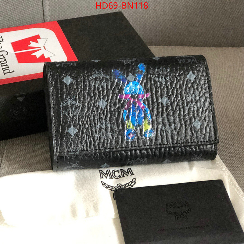 MCM Bags(TOP)-Wallet,ID: BN118,$: 69USD