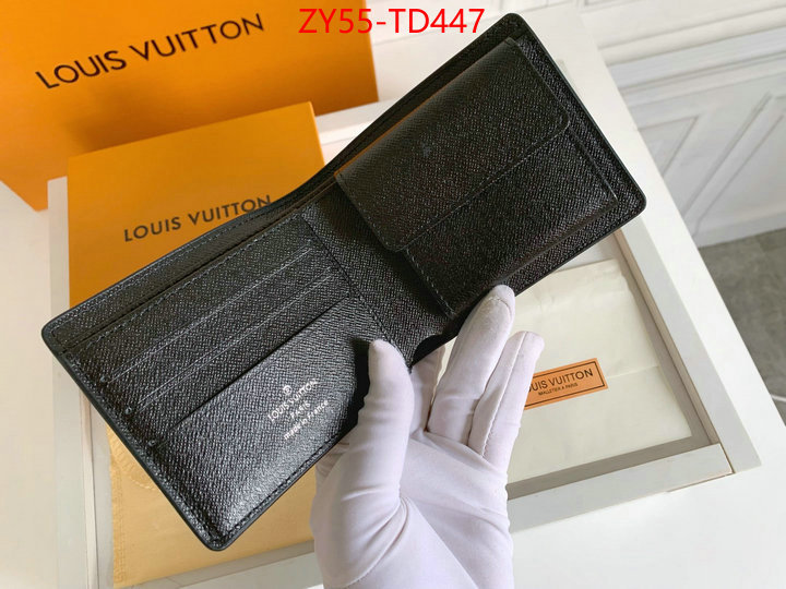 LV Bags(4A)-Wallet,ID: TD447,$: 55USD