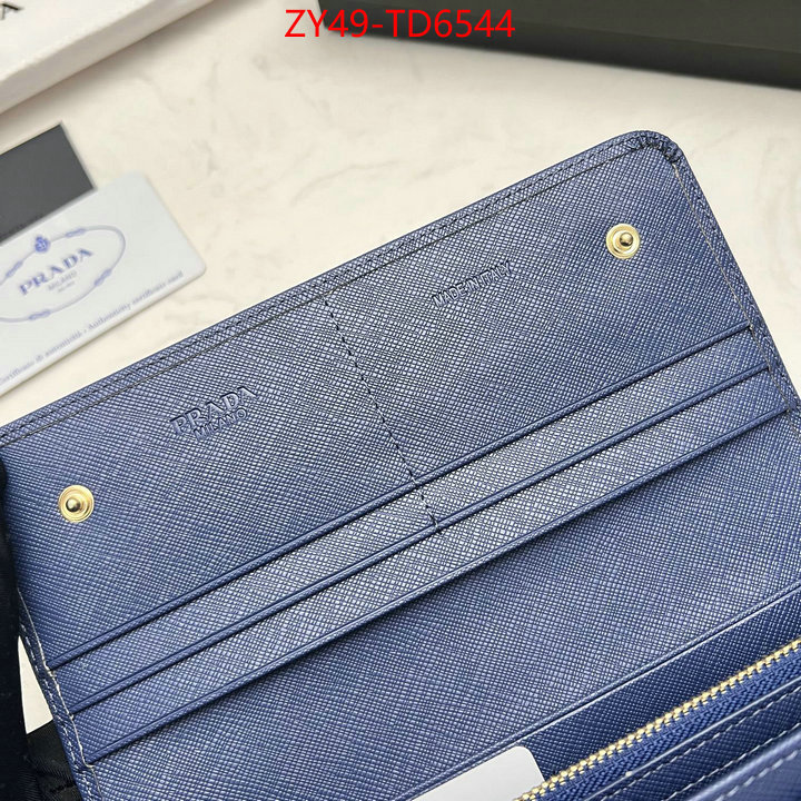 Prada Bags(4A)-Wallet,copy ,ID: TD6544,$: 49USD