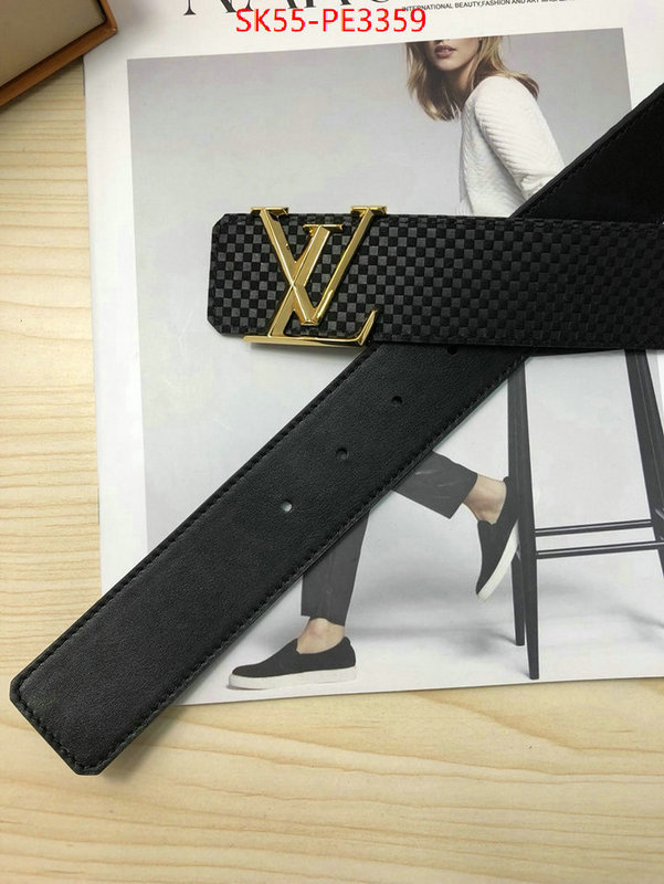 Belts-LV,designer wholesale replica , ID: PE3359,$: 55USD