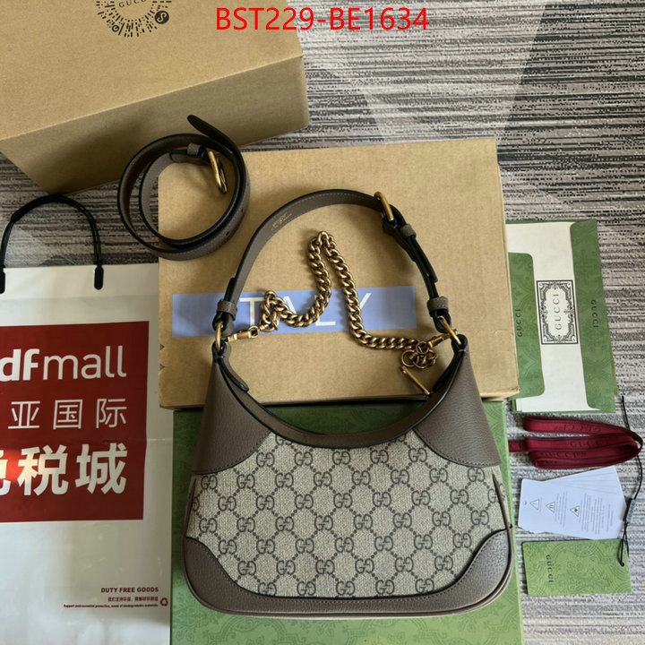 Gucci Bags(TOP)-Handbag-,where should i buy replica ,ID:BE1634,$: 229USD