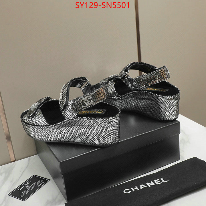 Women Shoes-Chanel,1:1 replica wholesale , ID: SN5501,$: 129USD