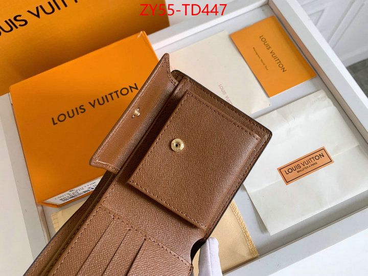 LV Bags(4A)-Wallet,ID: TD447,$: 55USD