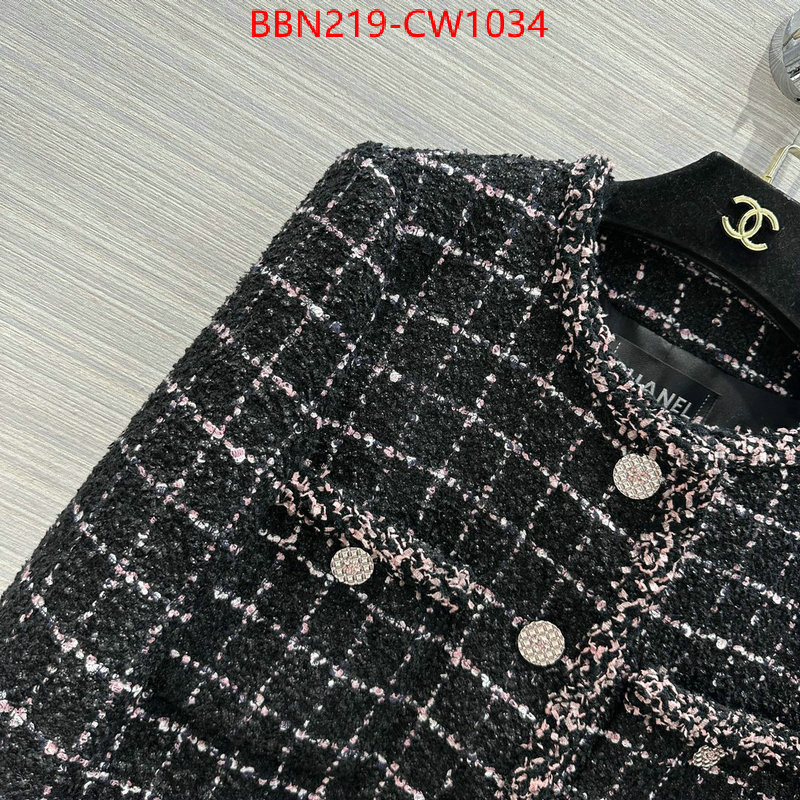 Clothing-Chanel,where should i buy to receive , ID: CW1034,$: 219USD