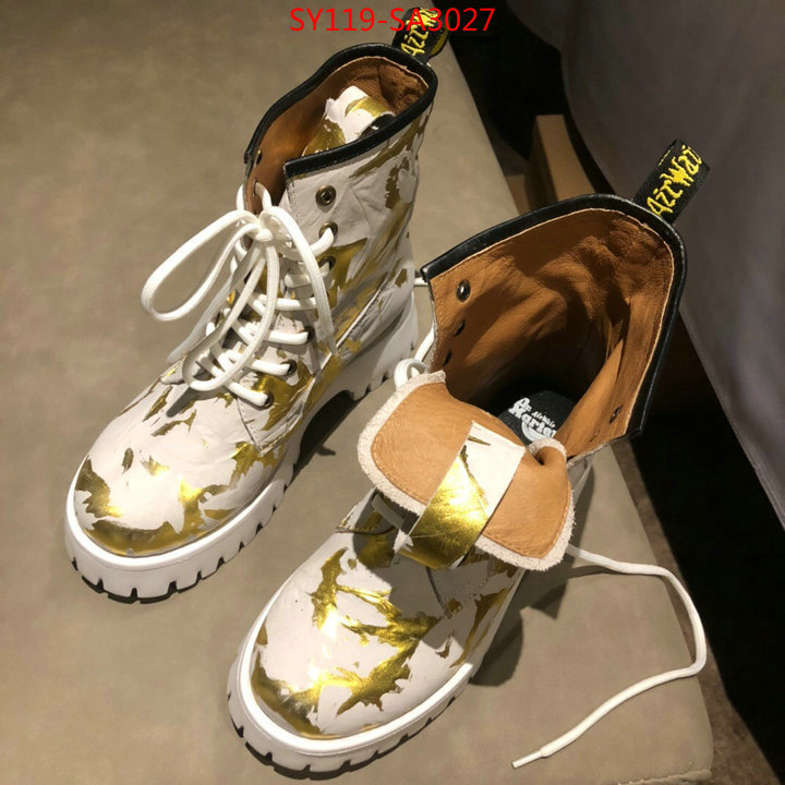 Women Shoes-DrMartens,mirror copy luxury , ID:SA3027,$: 119USD