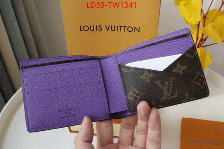 LV Bags(TOP)-Wallet,ID: TW1341,$: 59USD