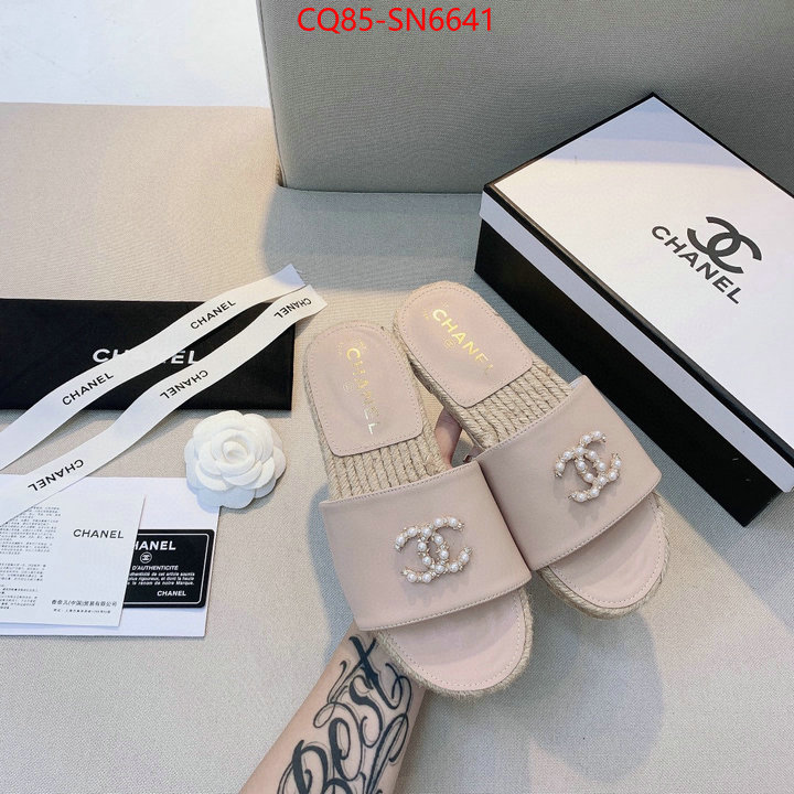 Women Shoes-Chanel,buy best quality replica , ID: SN6641,$: 85USD