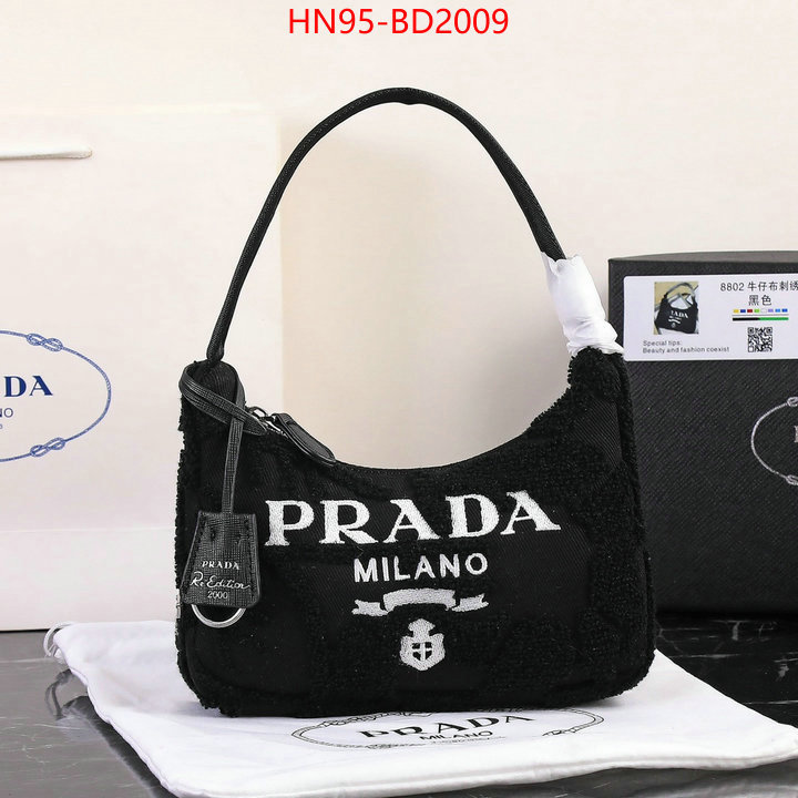 Prada Bags(4A)-Re-Edition 2000,where to buy ,ID: BD2009,$: 95USD