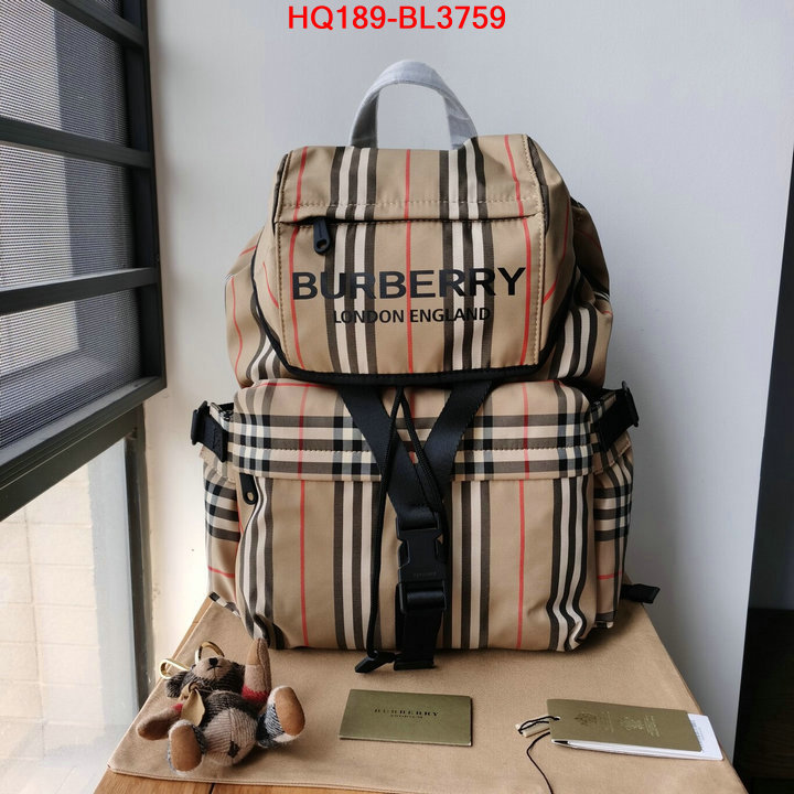 Burberry Bags(TOP)-Backpack-,new 2023 ,ID: BL3759,$: 189USD