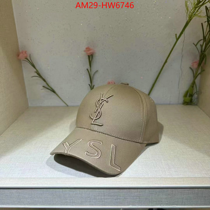 Cap (Hat)-YSL,1:1 replica wholesale , ID: HW6746,$: 29USD