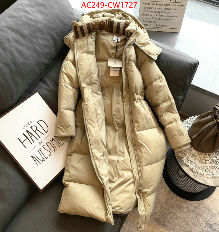 Down jacket Women-Burberry,buy the best replica , ID: CW1727,$: 249USD