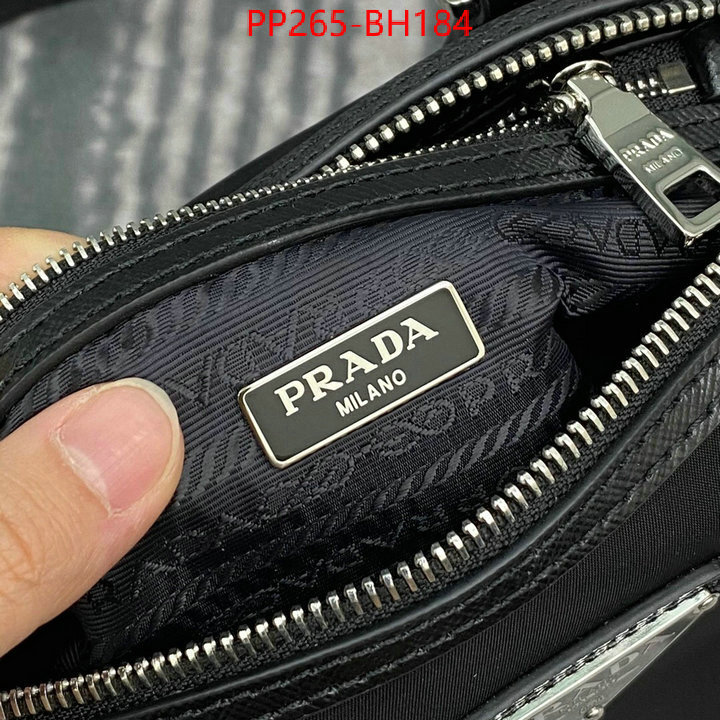 Prada Bags(TOP)-Diagonal-,ID: BH184,$:265USD