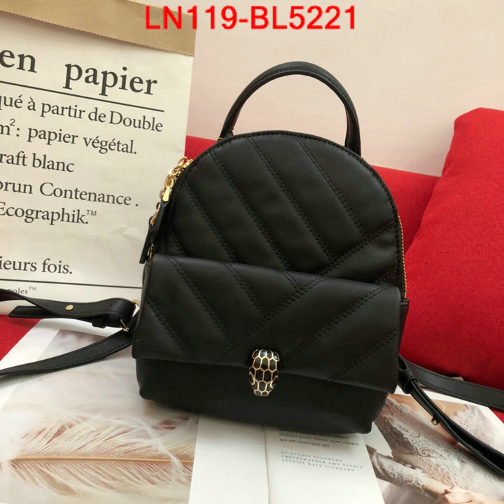 Bulgari Bags(4A)-Backpack-,aaaaa+ class replica ,ID: BL5221,$: 119USD