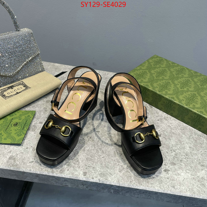 Women Shoes-Gucci,luxury fashion replica designers , ID: SE4029,$: 129USD