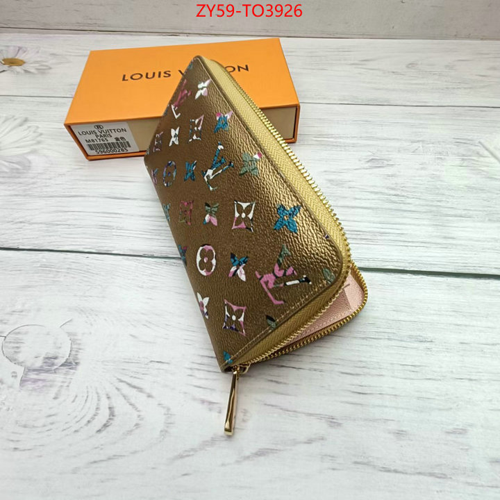 LV Bags(4A)-Wallet,styles & where to buy ,ID: TO3926,$: 59USD