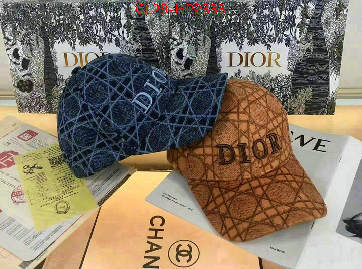 Cap (Hat)-Dior,2023 replica , ID: HP2333,$: 29USD
