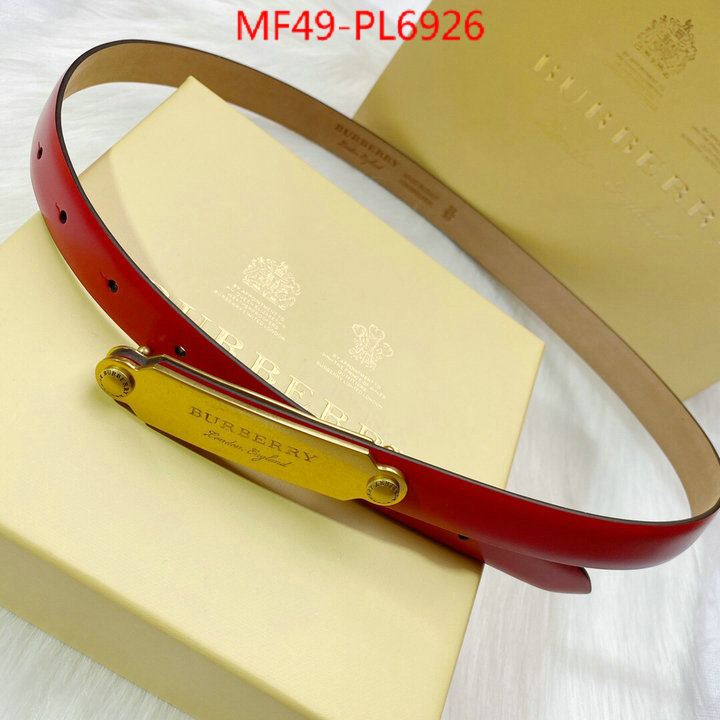 Belts-Burberry,can you buy knockoff , ID: PL6926,$: 49USD