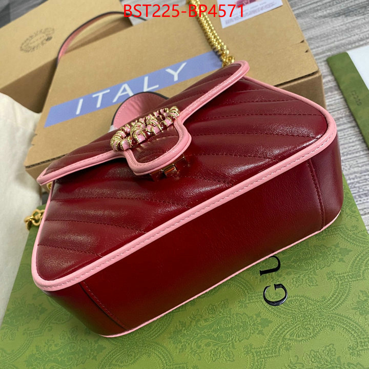 Gucci Bags(TOP)-Marmont,replica for cheap ,ID: BP4571,$: 225USD