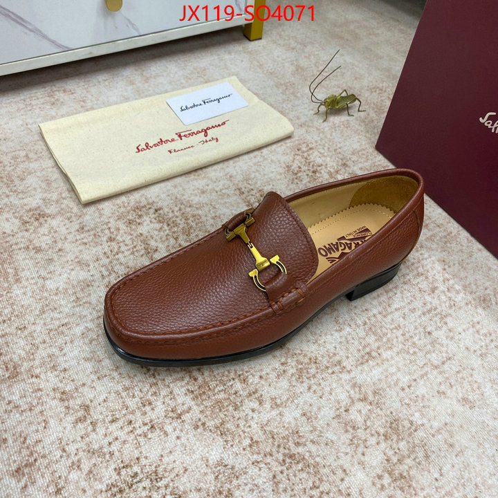 Men shoes-Ferragamo,luxury fake , ID: SO4071,$: 119USD